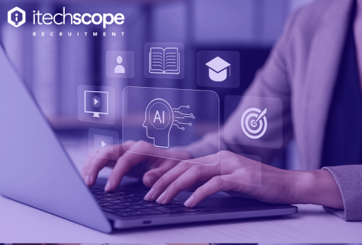 Hands typing on a laptop.