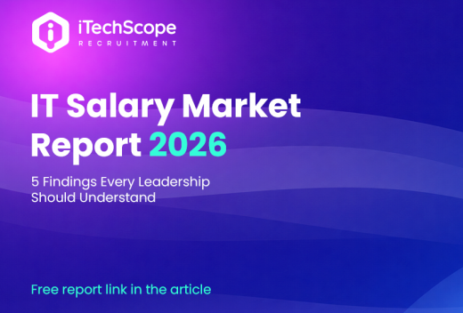 iTechScope IT Salary Market Report 2026: 5 Findings Every Leadership Team Should Understand